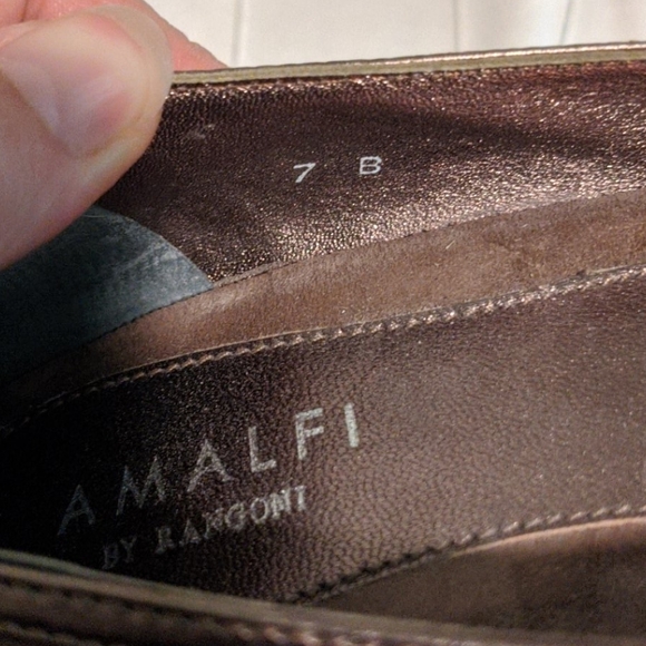 Amalfi brown heels / pumps - Picture 7 of 7